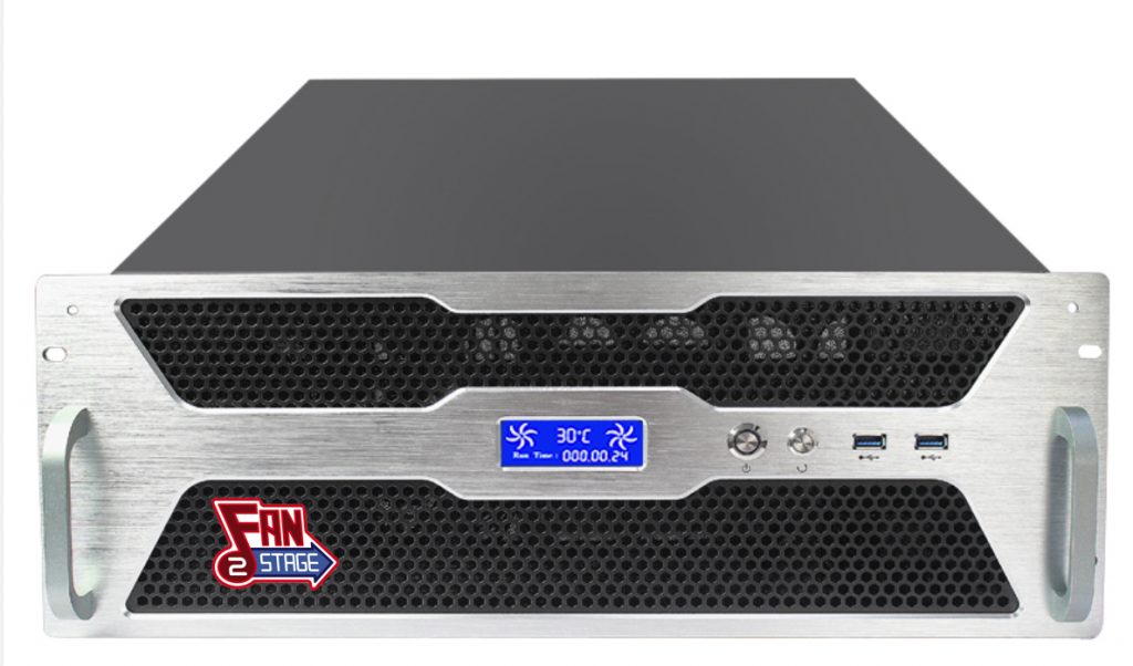 Fan2Stage 4U Custom Server to help talk show hosts connect with fans