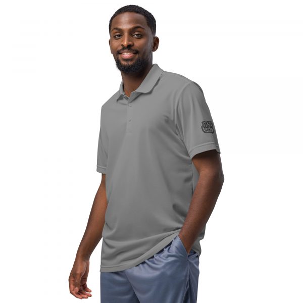 adidas sport polo with OnStage Logo On Sleeve - Image 2